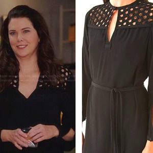 DVF Bernadette Long Sleeve Shift Dress size 2